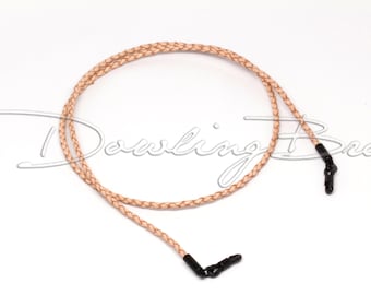 Natural Braided Bolo Leather Sunglasses Glasses Lanyard Strap