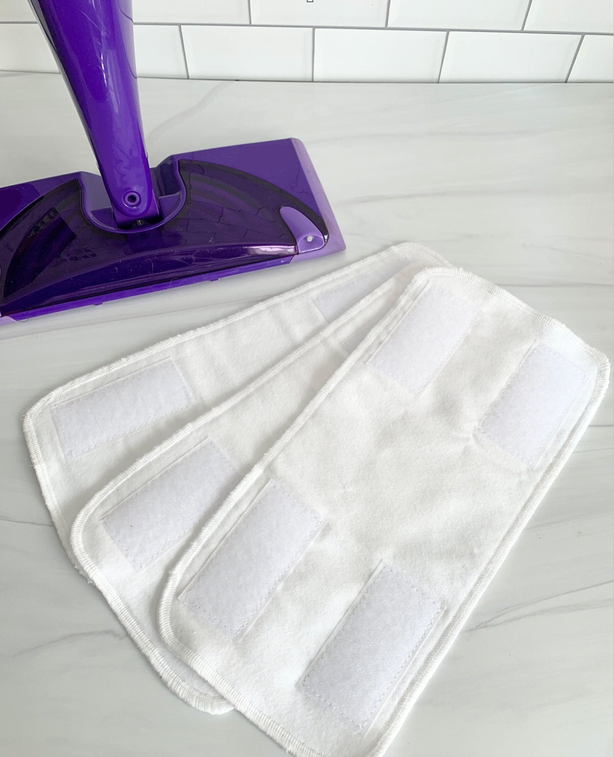 Washable Mop Covers, Reusable Cotton Mop Covers, Compatible with Swiffer  Wet Jet -  Italia