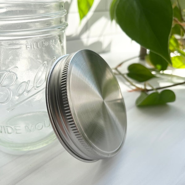 Wide Mouth Mason Jar Lid Replacement