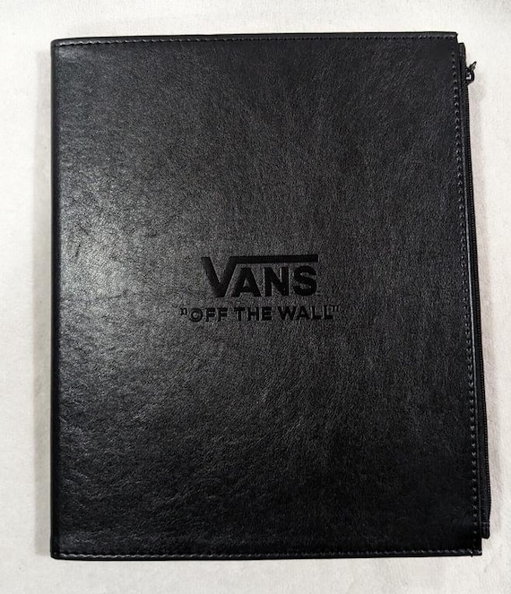 New Vans Family Exclusive Vans "Off The Wall" Black Cover Journal