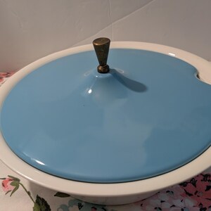 Vintage Mid-Century North Star Salem ATOMIC STARBURST Covered Casserole