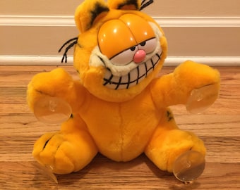 garfield suction cup plush