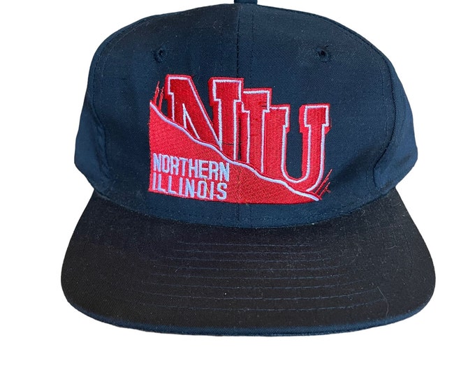 Vintage 1984 Northern Illinois University NIU Hat Snapback