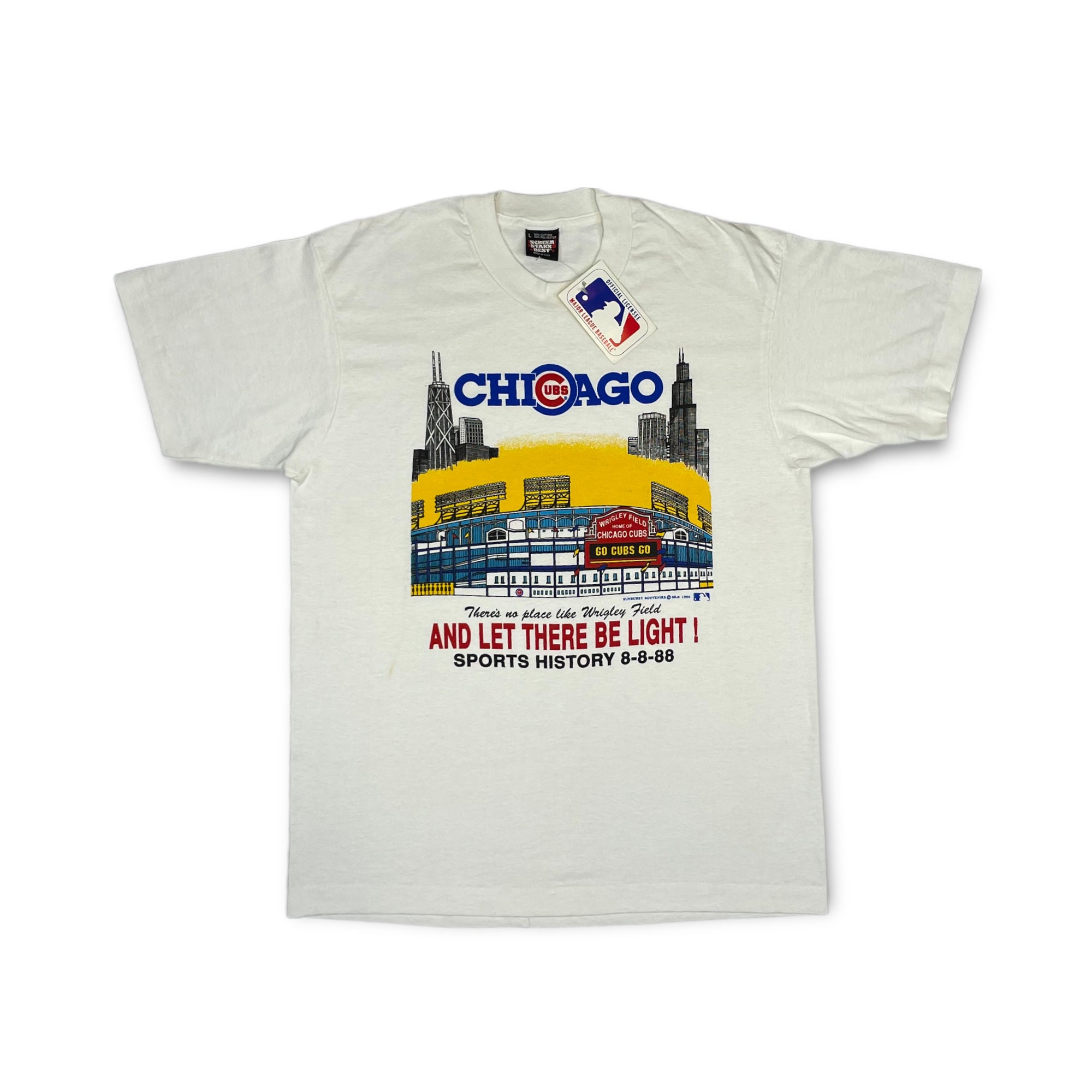 88' Chicago Cubs Vintage T-Shirt NEW