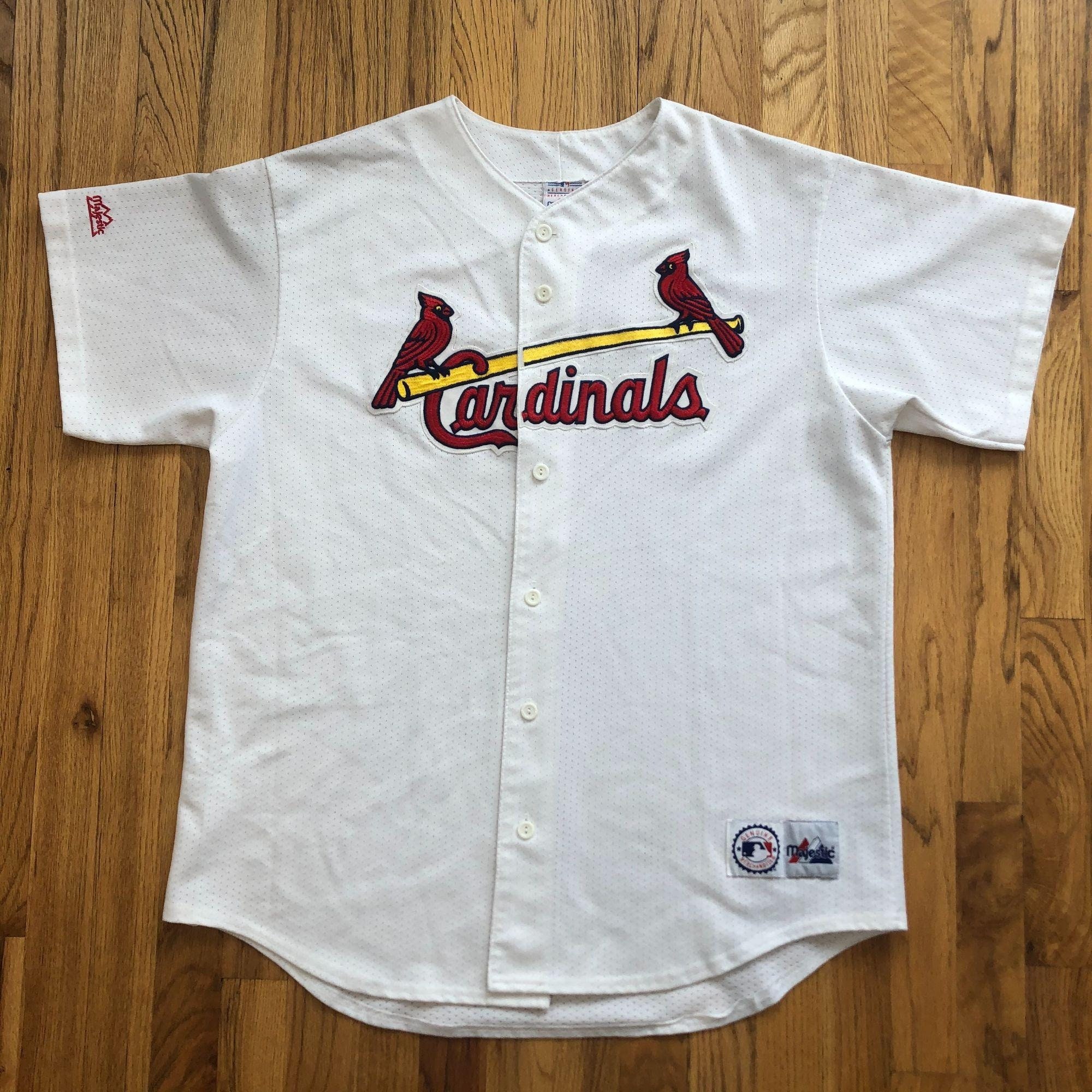Vintage Majestic MLB St Louis Cardinals Jersey Size XL Made in USA