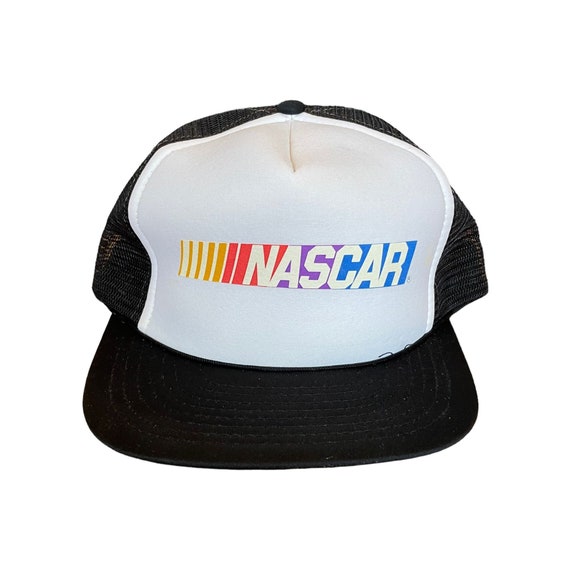 Vintage NASCAR Mesh Trucker Hat Snapback Universal - image 1