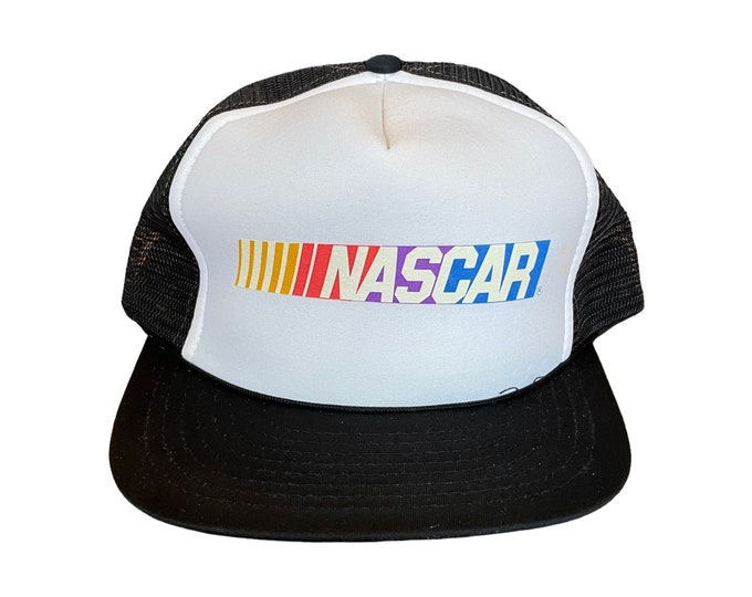 Vintage NASCAR Mesh Trucker Hat Snapback Universal
