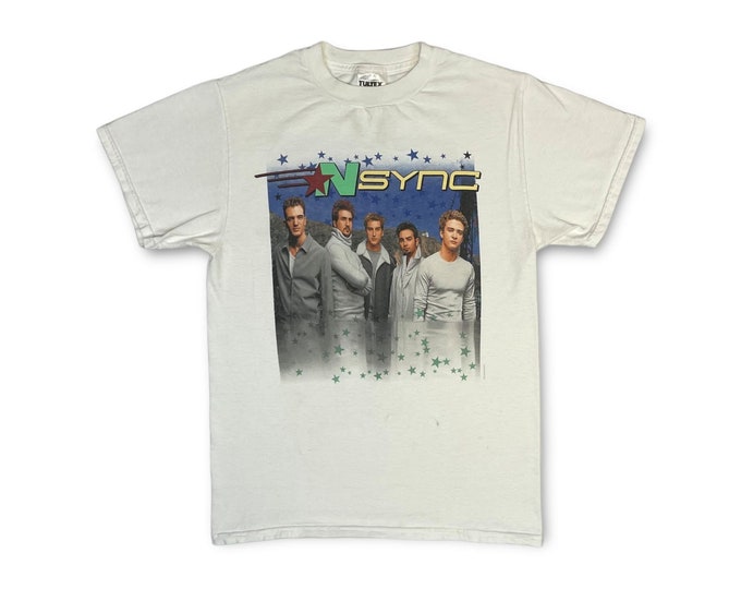 Vintage N'Sync Band Tee Shirt Justin Timberlake