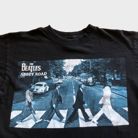 Vintage The Beatles Abbey Road Shirt Band Tee - image 3