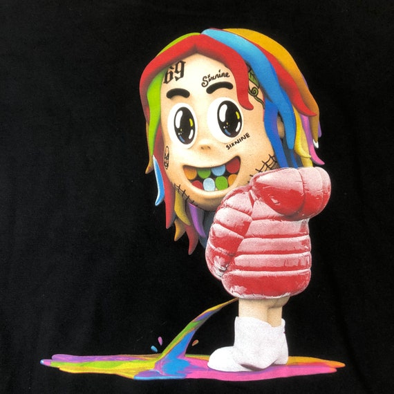 2018 6ix9ine Dummy Boy Album Official Merch Hoodie Gem