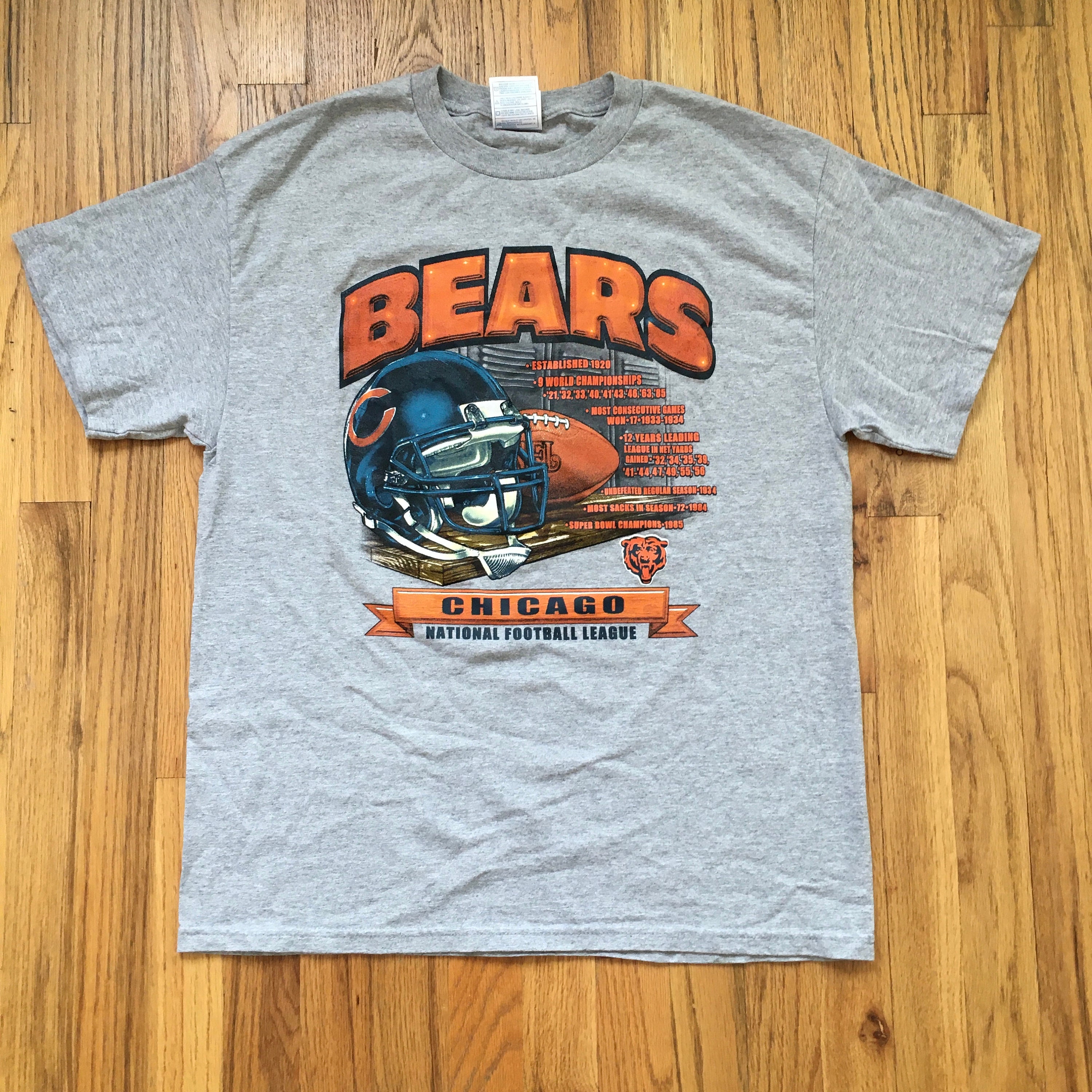 Vintage Chicago Bears Shirt New Without Tags NWOT Deadstock