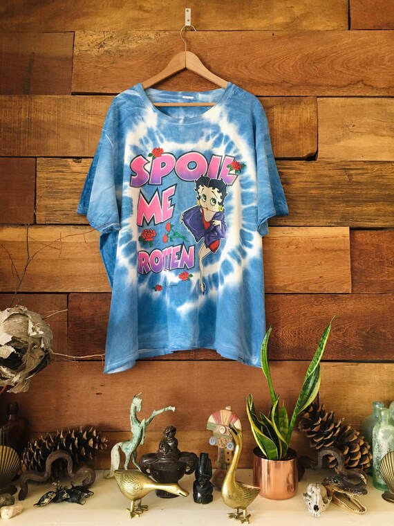 Vintage Betty Boop Shirt - Spoil Me Rotten - Tie D