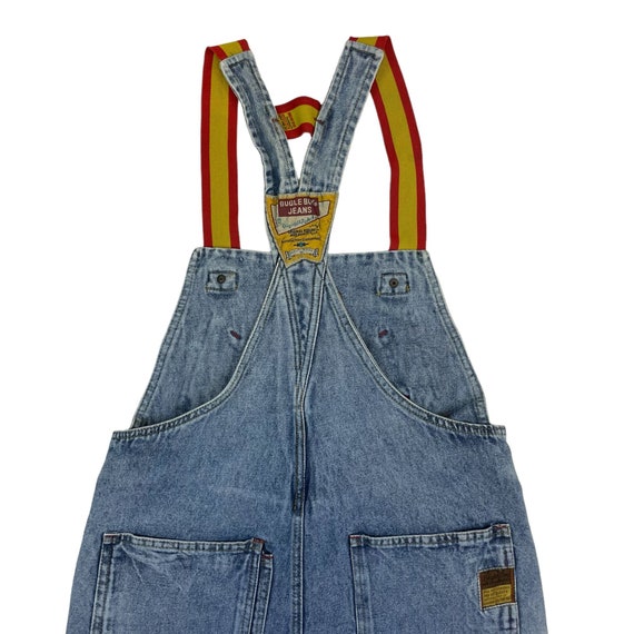 Vintage Bugle Boy Denim Bib Overalls - image 6