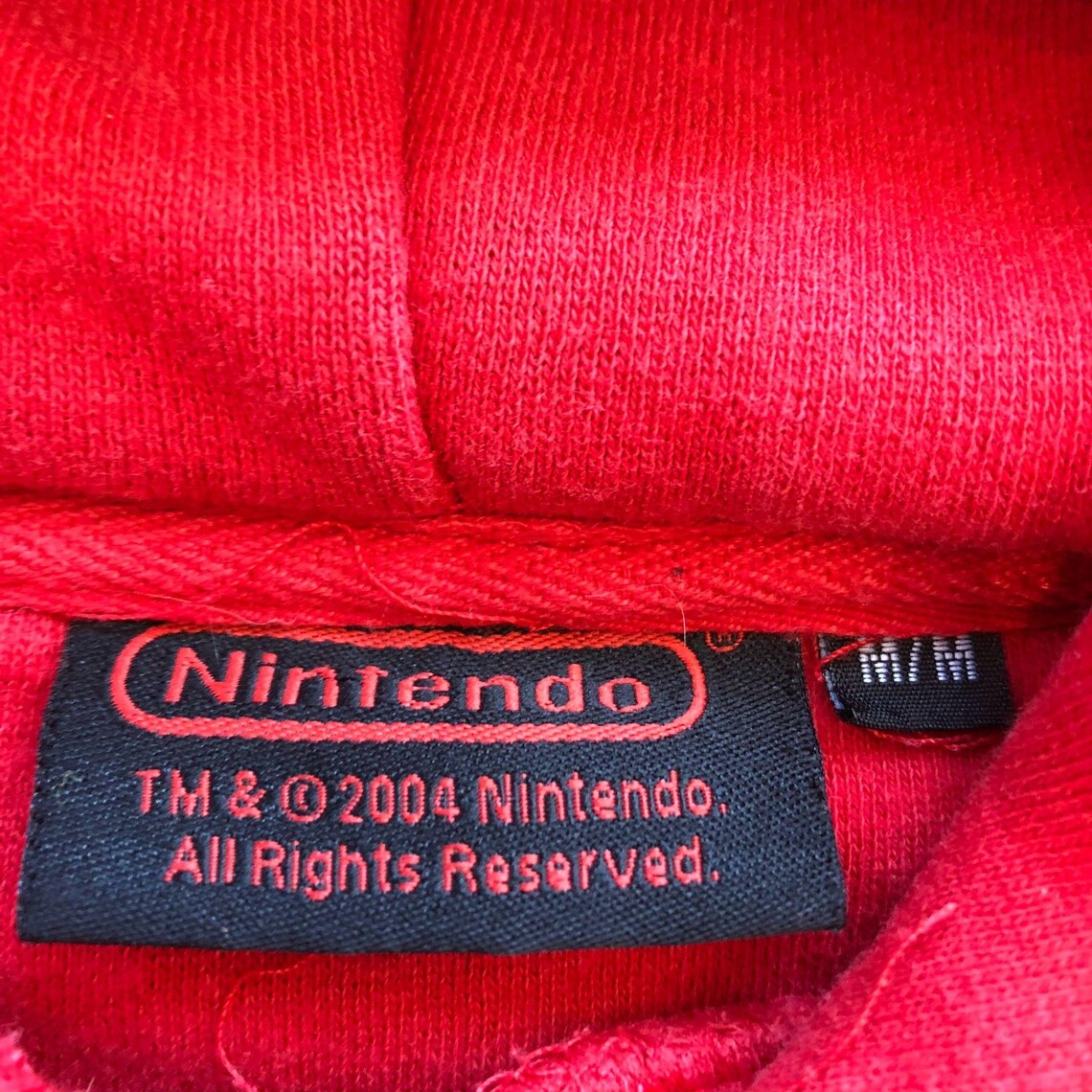 Nintendo hoodie red Clearance