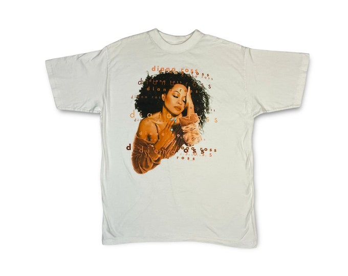 Vintage Diana Ross Band Tee Shirt