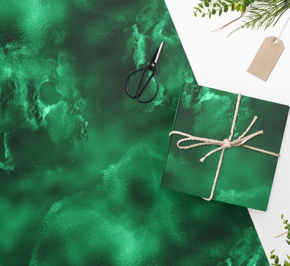 Emerald Green Wrapping Paper 