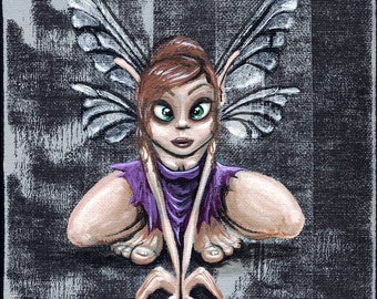 Fairy painting on canvas
