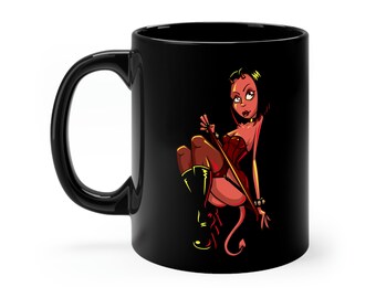 Black mug 11oz