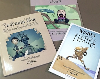Children's Book Package (3 books!) Written and Illustrated by C. Spliedt