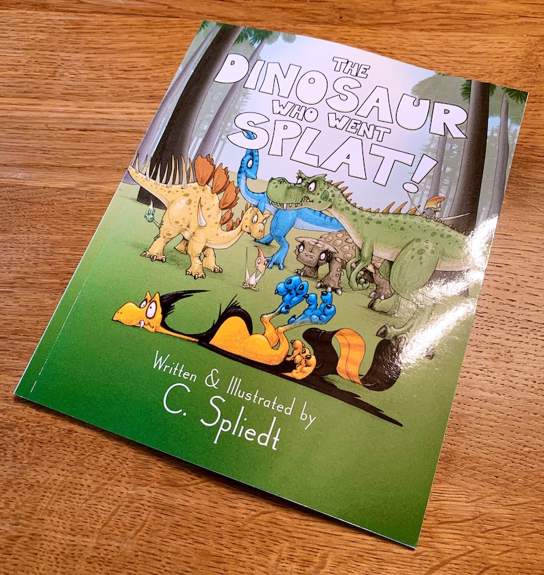 The Dinosaur Who Went Splat Children's Book image 1