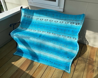 Dragonfly Paradise Crochet Blanket PATTERN ONLY