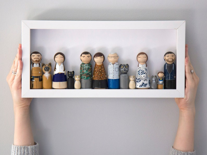 Personalized Gift for Christmas Custom Family Portrait From - Etsy New Zealand