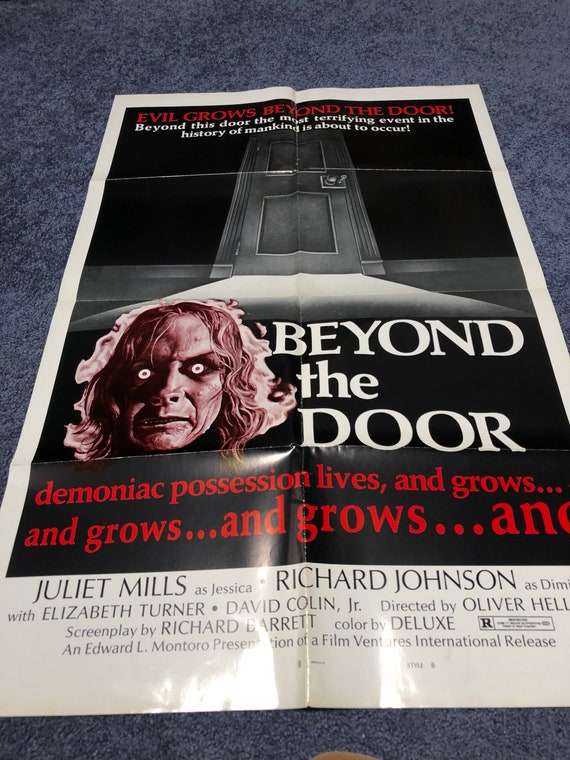 Beyond The Door Movie Poster Etsy