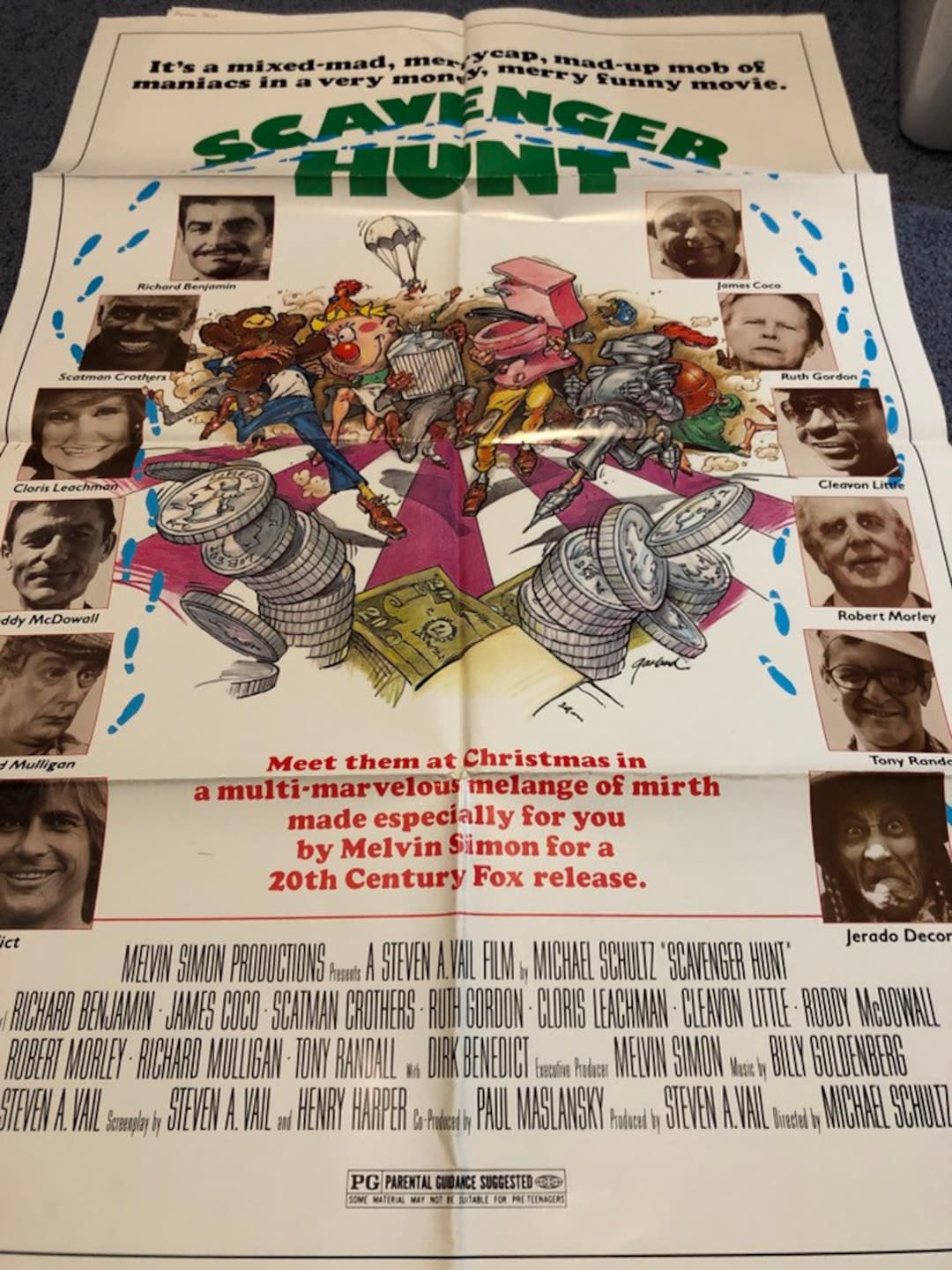 Scavenger Hunt Vintage Movie Poster Etsy