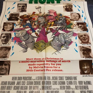 Scavenger Hunt Vintage Movie Poster