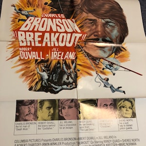 Charles Bronson Breakout movie poster