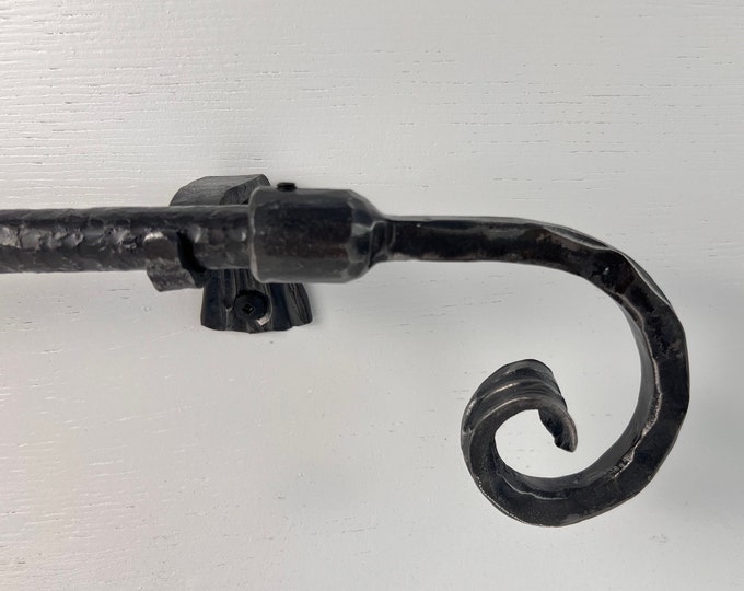 Rod Custom Sizes Curtain Rod Black Bronze Wrought Iron Measurements