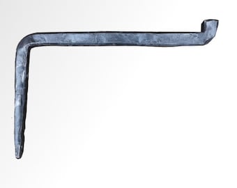 25% OFF / Shelf bracket 10" X 7" Industrial forgings  heavy duty Hand forges wrought iron 3/4" (ind-1)