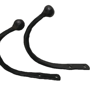 Two curtain hold back. Tie back model ring