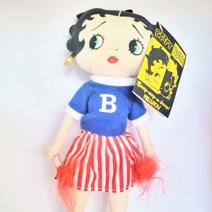 Betty Boop Cheerleader 11 Inch Plush Doll New With Tags