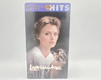 Ladyhawke 1985 Vintage VHS Michelle Pfeiffer Matthew Broderick RARE Video 80s Release Video Fantasy