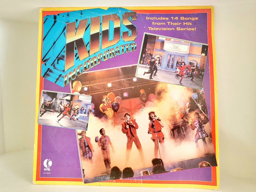 Kids Incorporated Vintage 1984 Vinyl Record Disney TV LP
