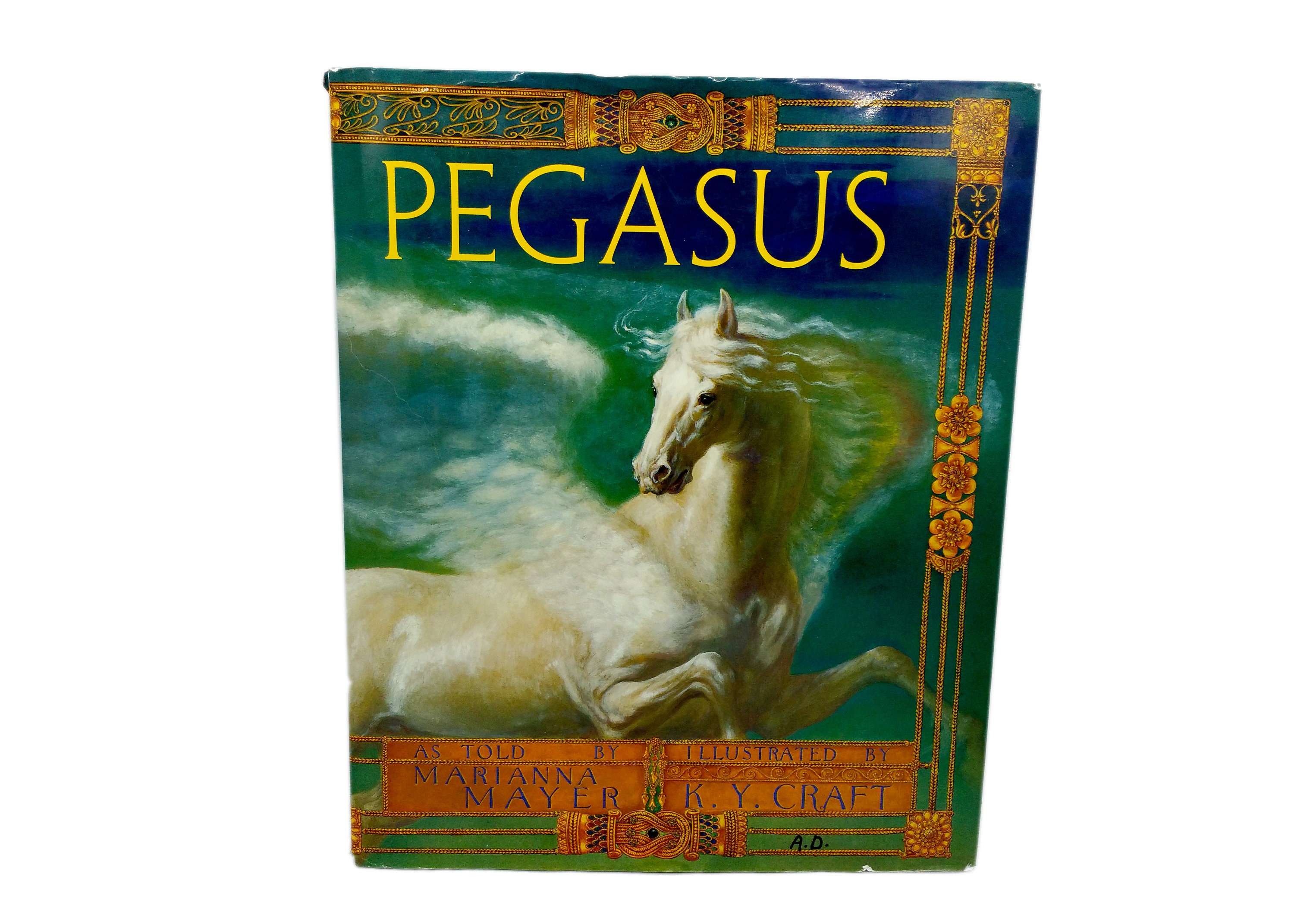 Pegasus By Marianna Mayer - Hardcover Illustrated Book - Good Condition - 9780688133825-1220699