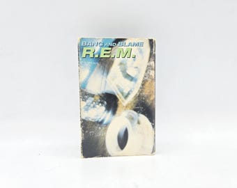REM Bang and Blame Vintage Stereo Cassette Tape Single R.E.M. 1994 Warner Bros Records 90s Alternative Rock Music