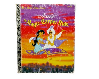 ディズニーの『アラジン 魔法の絨毯の旅』ヴィンテージ リトル