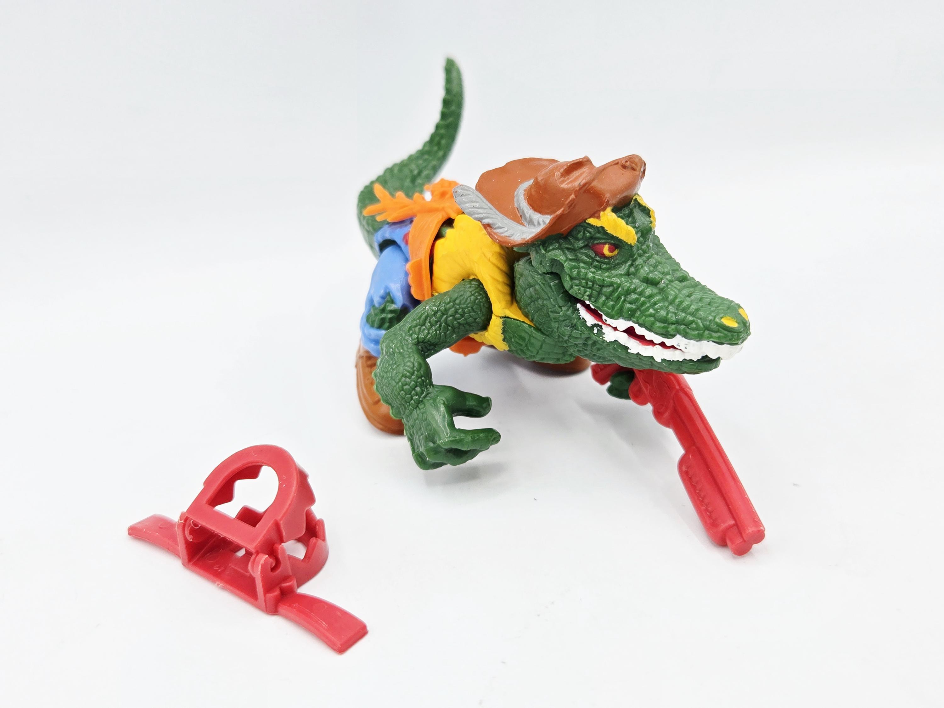 Leatherhead Action Figure TMNT 1989 Teenage Mutant Ninja Turtles