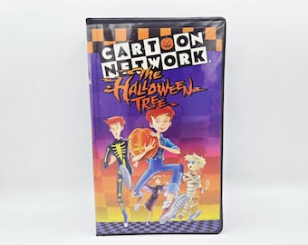 The Halloween Tree VHS Hanna Barbera Animation anni '90 Raro Video Vintage 1993 Cartoon Network RARO Ray Bradbury Leonard Nimoy