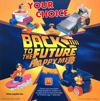 マクドナルド　McDonald's スポーツ　オーストラリア　1991年 Back to the Future Vintage Mcdonalds 1991 80s 90s Cartoon