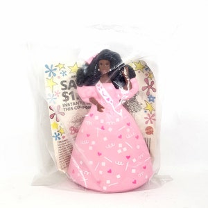 Happy Birthday Barbie Vintage McDonalds Toy 90s Happy Meal Mattel 1990 Release RARE Collectible NIP New in Package