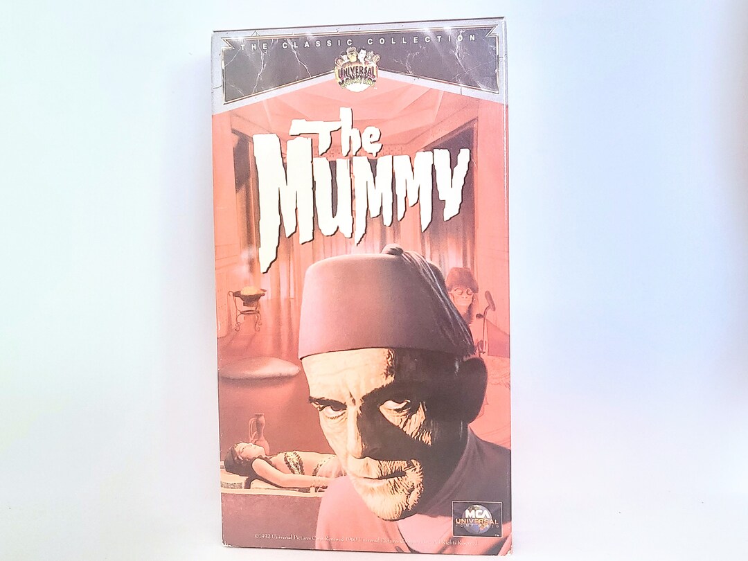 The Mummy VHS Universal Monsters 1932 Black and White Classic Movie ...