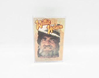 Willie Nelson Greatest Hits Live in Concert Vintage Cassette Tape 1996 Brentwood Communications Country Music RARE