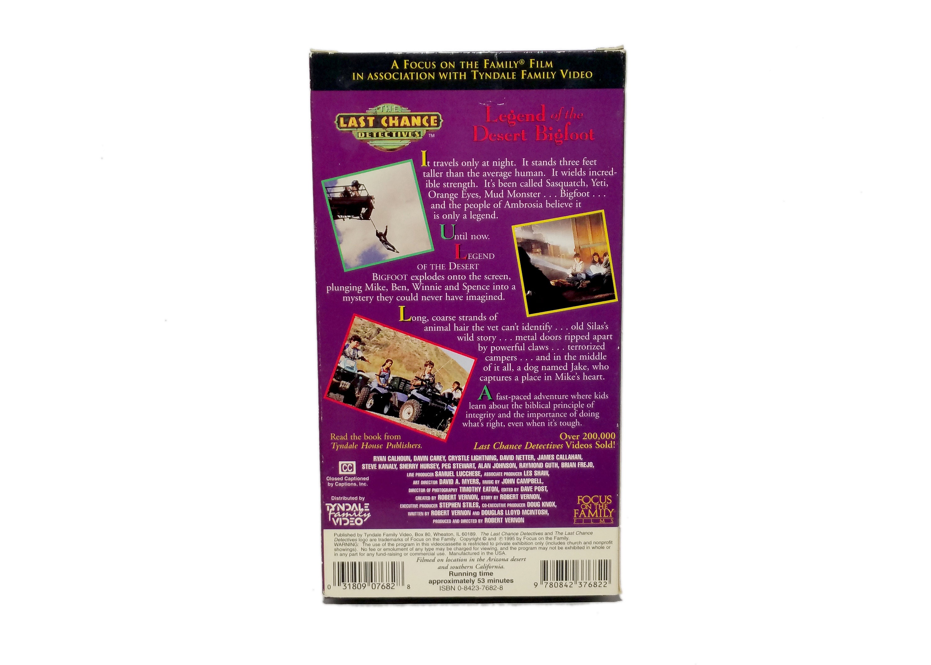 Vintage the Last Chance Detectives Legend of the Desert Bigfoot
