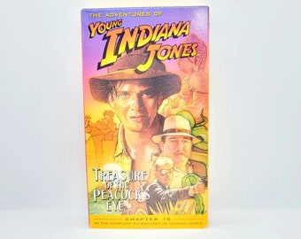 Young Indiana Jones Treasure of the Peacock's Eye Vintage VHS Chapter 18 Steven Spielberg Rare Video 1995 Video