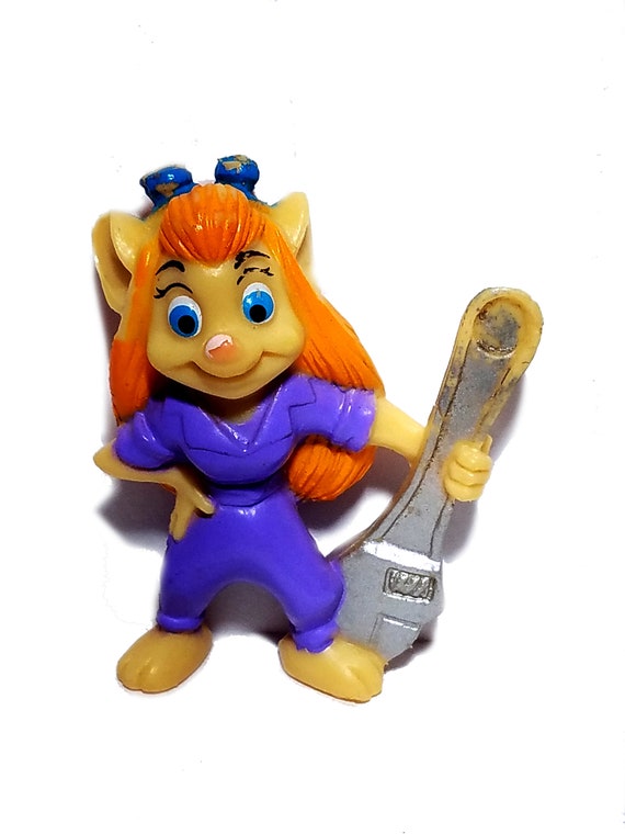 Gadget From Chip N Dale Rescue Rangers Kellogg Cereal Toy Vintage 90s Disney  Cartoon Figure 