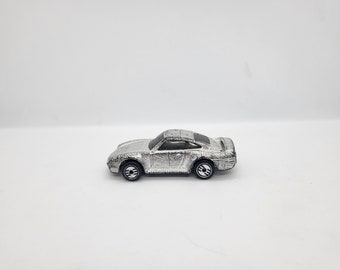 Hot Wheels 1987 Gleam Team Metallic Silver Porsche 959 Loose