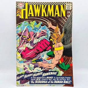 Hawkman Comic No 15 Gardner Fox Murphy Anderson Very Good Condition DC Comics RARE First Edition Ungraded Retro Ads Mattel